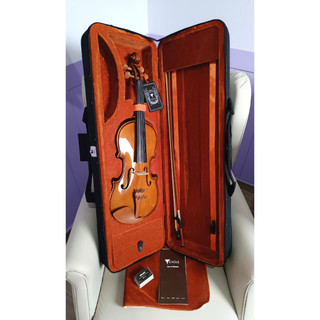 Violino Eagle VE 441 4/4  + Breu + Arco + Maleta Luxo Ajustado Pronto Para Tocar