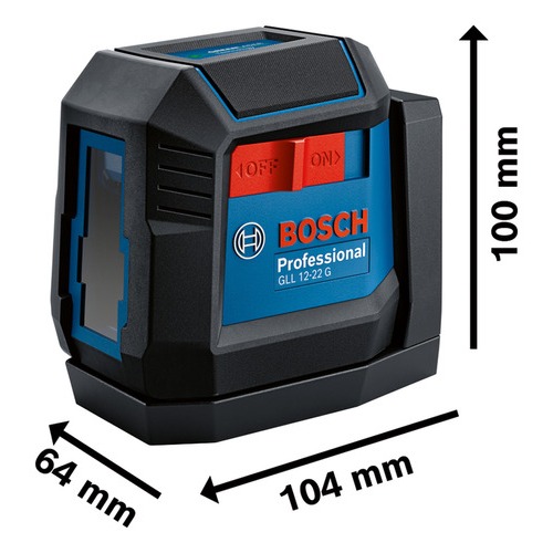 Kit Nível Laser Verde Bosch GLL 12-22 G LI + Tripé 102cm · foto 2