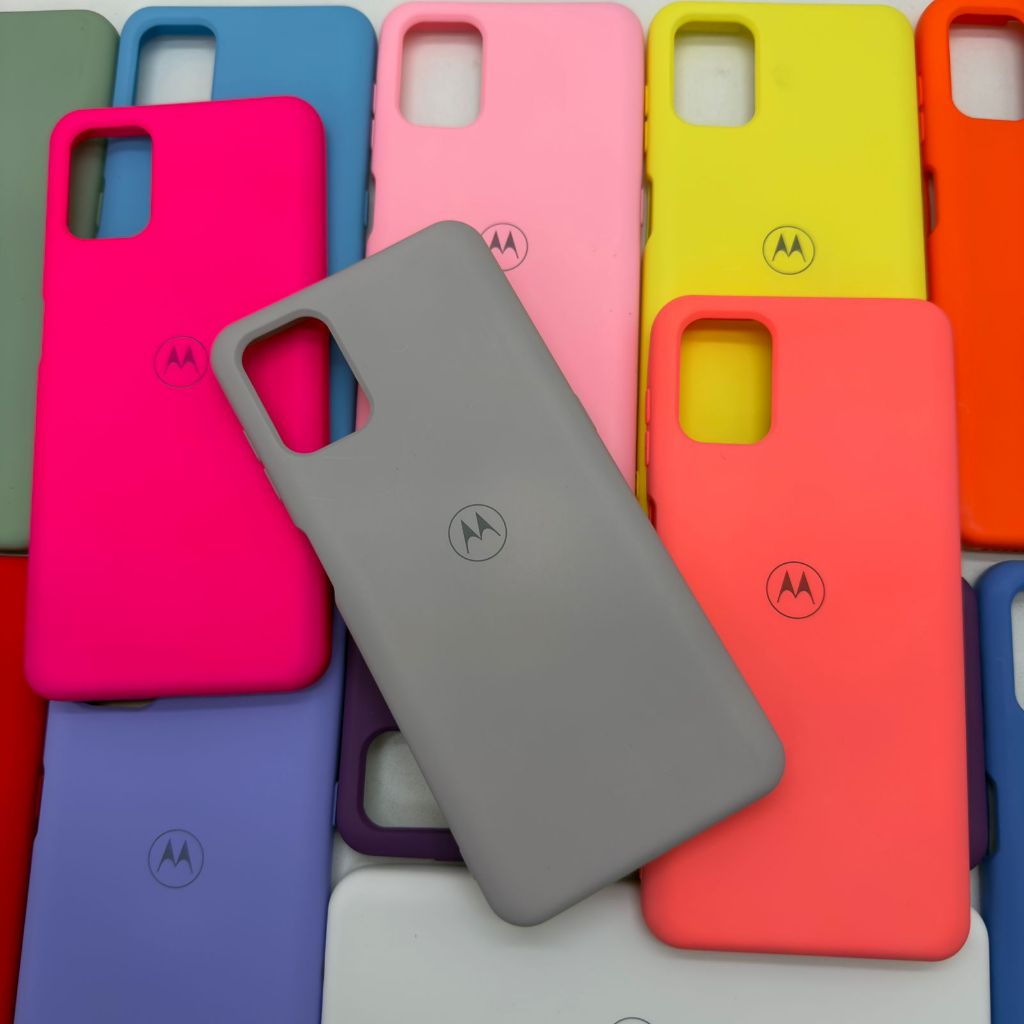 Capa Para Motorola G9 Plus Kit Capa + Pelicula 3D ou Só 1 Capinha Camera aberta