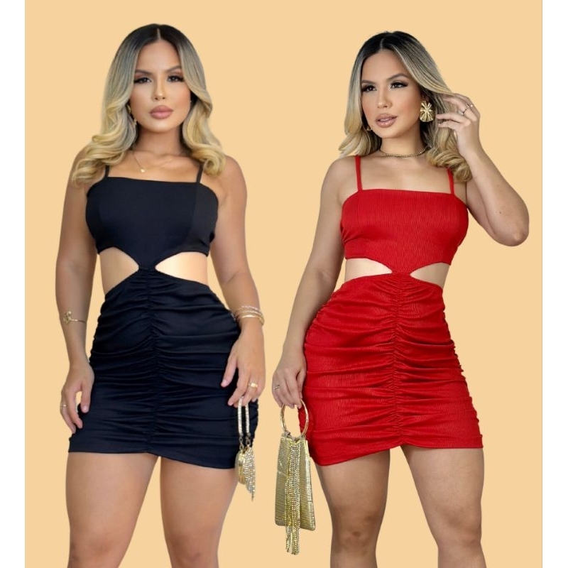 Vestido Drapeado Curto na Black Friday 2025 | BuscaProdutos