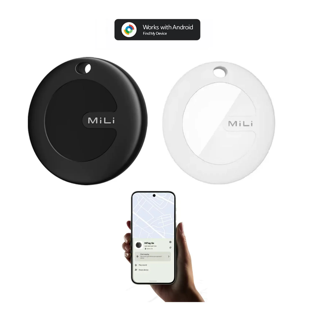 Rastreador AirTag MiLi Localizador GPS Mala Carro Moto Pet Android Sem Limite de