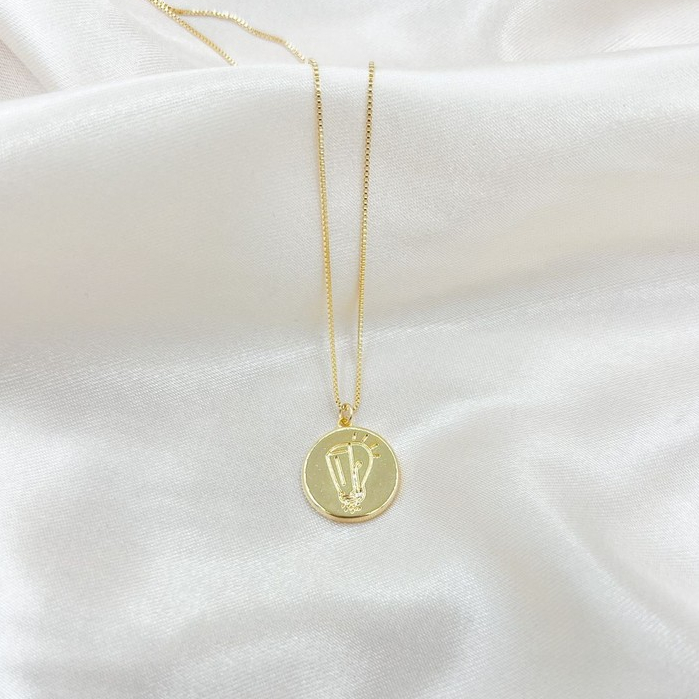 Colar Feminino Sal e Luz Semijoia