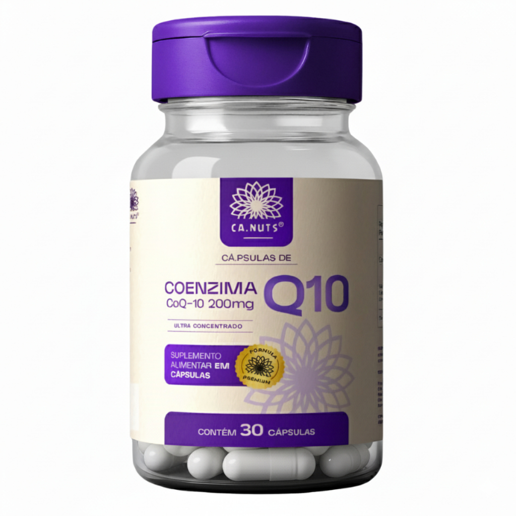 Coenzima Q10 200mg Ca.nuts 30 Cápsulas - COQ10 Premium Ultra concentrado em Oferta na Shopee