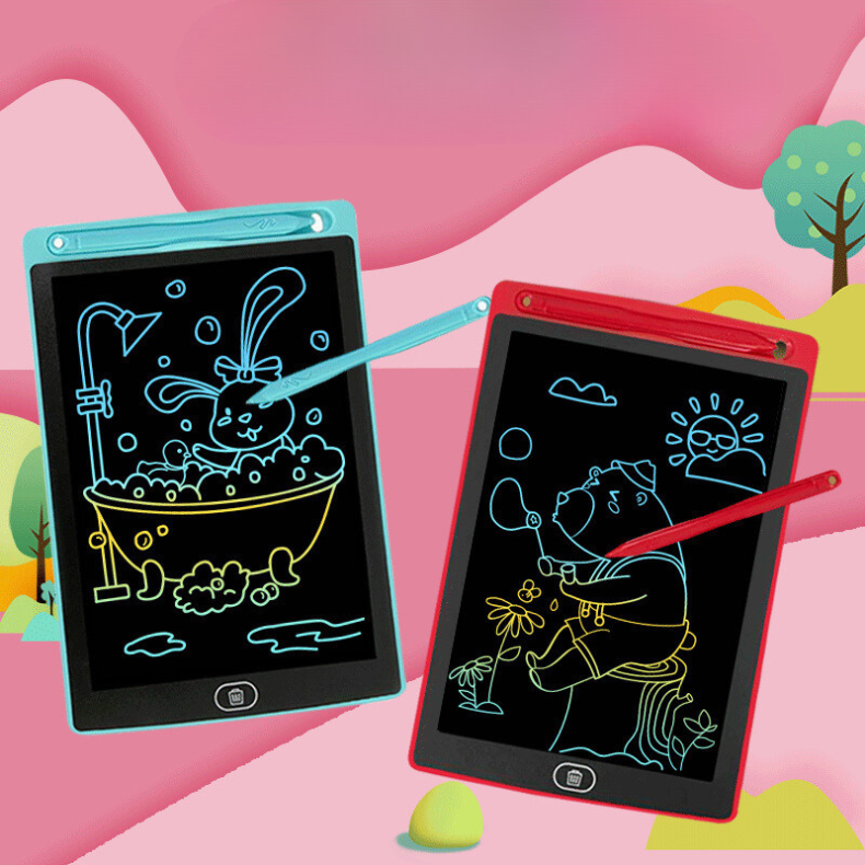 Lousa Mágica Infantil Tela LCD 8.5 Polegadas – Tablet de Escrever e Desenhar Educativo