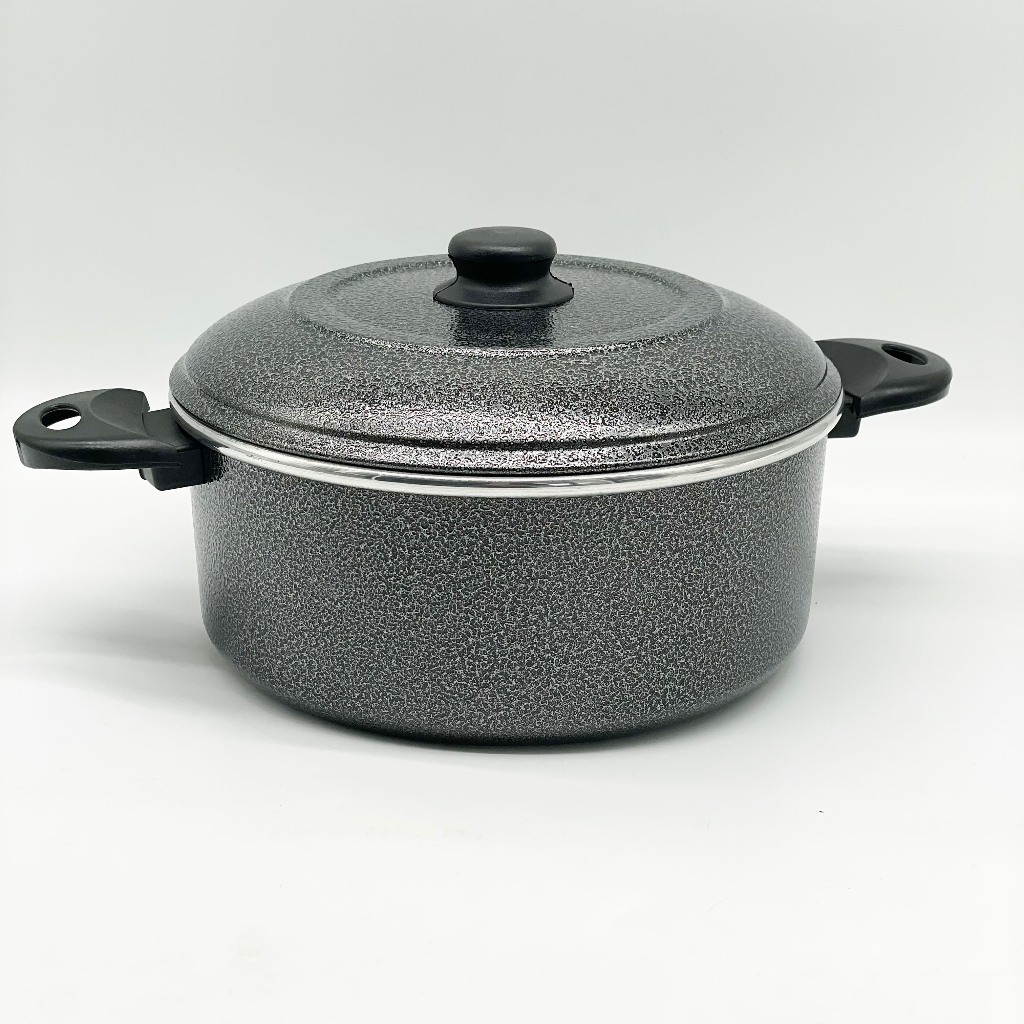 🍳 Caçarola c/ Alça Color Craquelada Nº 24 com Tampa | Indústrias Fênix