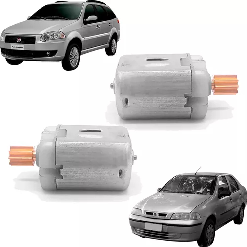 Kit 2 Motor de Fechadura Trava Elétrica Fiat Palio Siena Punto Ducato Mabushi 12V – Substituição Original Automotiva
