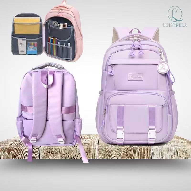 Mochila Feminina Coreana Escolar-Passeio-Trabalho Grande Impermeável