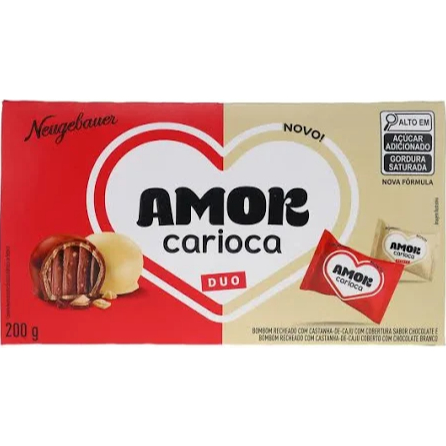 Bombom Amor Carioca Caixa: Onde Comprar | BuscaProdutos