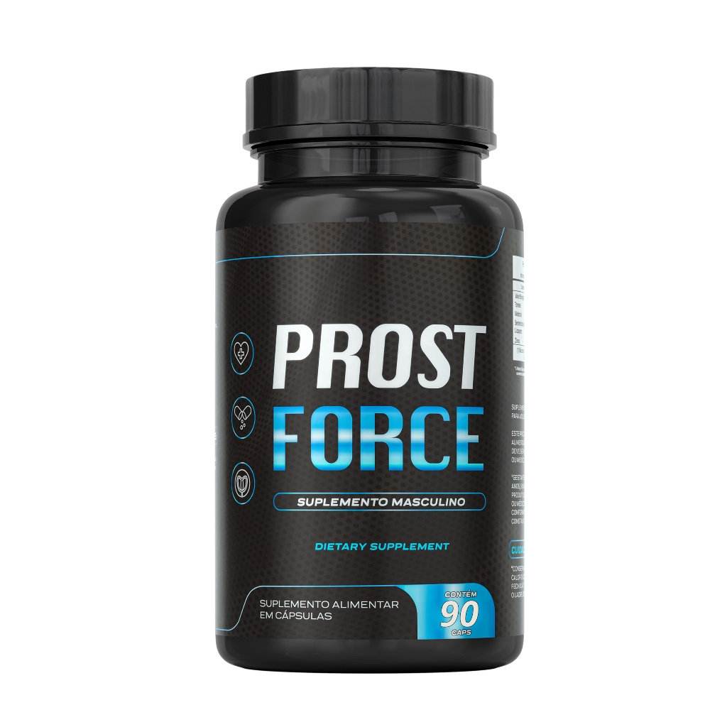 Prost Force - Suplemento Alimentar para Próstata 90 Doses