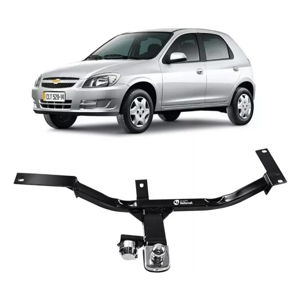 Engate Reboque Chevrolet Gm Celta 2000 A 2015 E Corsa Wind Resistente Reforçado em Oferta na Shopee