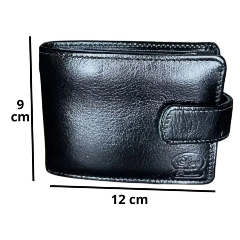 Carteira Masculina de Couro Legítimo de Bolso