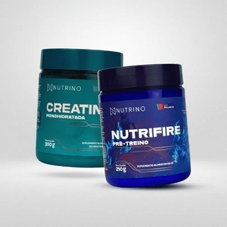 Kit Creatina 300g + Pré-Treino 210g · Nutrino