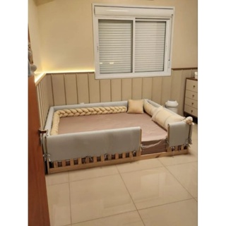 Monte seu protetor de cama montossoriana, menina, menino,kit Berço, safari em Oferta na Shopee