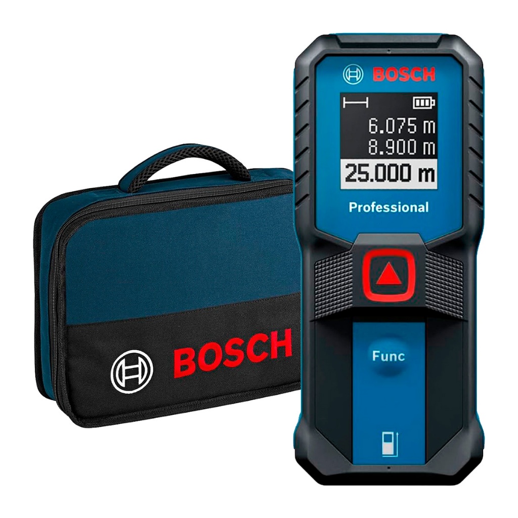 Trena A Laser Profissional Digital Medidor De Distancia Laser C/ Bolsa Alcance De 25m Glm 2523 Bosch em Oferta na Shopee