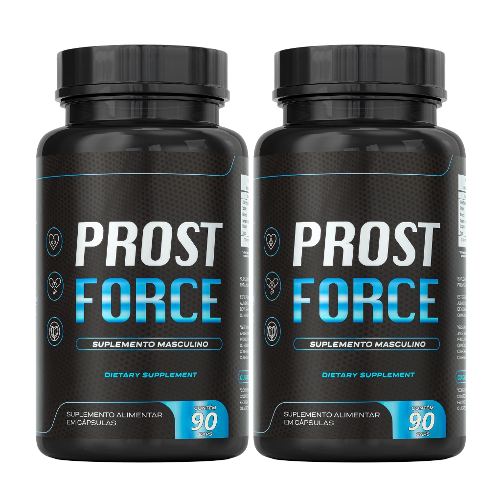 Prost Force - Suplemento Alimentar para Próstata 180 Doses
