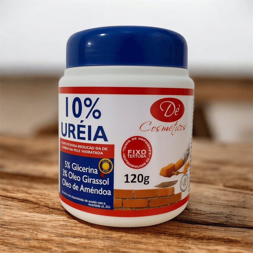 Creme Super Hidratante 10% Uréia Creme Pedreiro Pés Rachados Ressecados Girassol Amendoas Glicerina