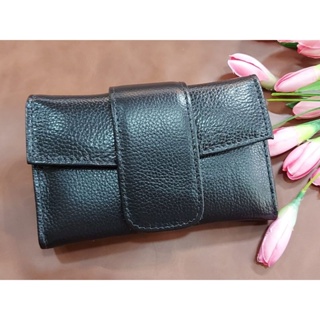 Carteira Feminina de Couro Legítimo em Oferta na Shopee