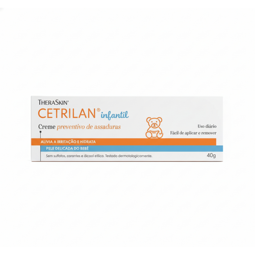 Creme Cetrilan Infantil 40g Theraskin – Protege e Hidrata a Pele do Bebê
