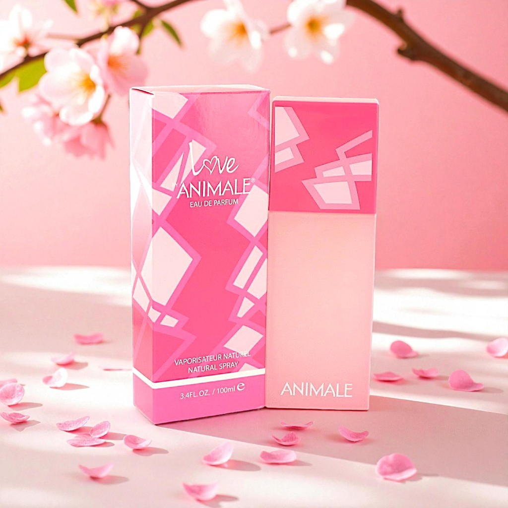 Perfume Love Animale Eau de Parfum 100ml – Feminino, Floral Frutado Doce e Romântico