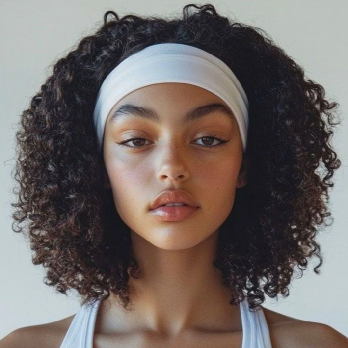 Headband  OU  Faixa  de Cabelo em malha elástica para Yoga ,Corrida ,  Crossfit , Unissex , proteção solar