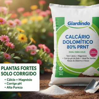 Calcário para Jardinagem Prnt 80%  Calcio e Magnésio Corretor De Solo Hortaliças Flores Rosas em Oferta na Shopee