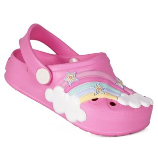 Babuche Infantil Feminina EVA Worldcolors Soft Mini - Rosa em Oferta na Shopee
