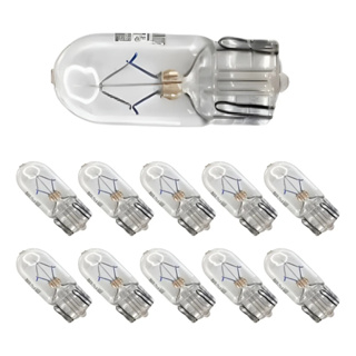 Kit 10 Lâmpadas Halógenas T10 12v Pingão Comum Azul Âmbar em Oferta na Shopee