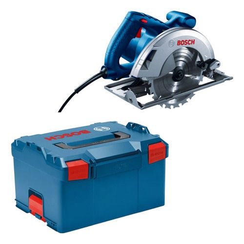 Serra Circular Bosch GKS 20-65 127V 2000W 184mm + Maleta L-BOXX 238