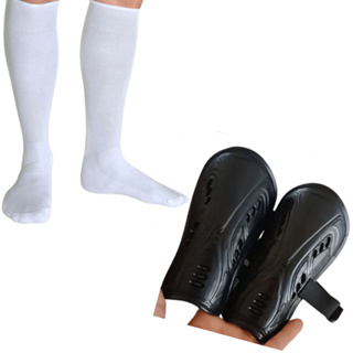 Kit Caneleira Infantil Futebol + 1 par Meião Longo Esporttivo Infantil Juvenil Esporte em Oferta na Shopee