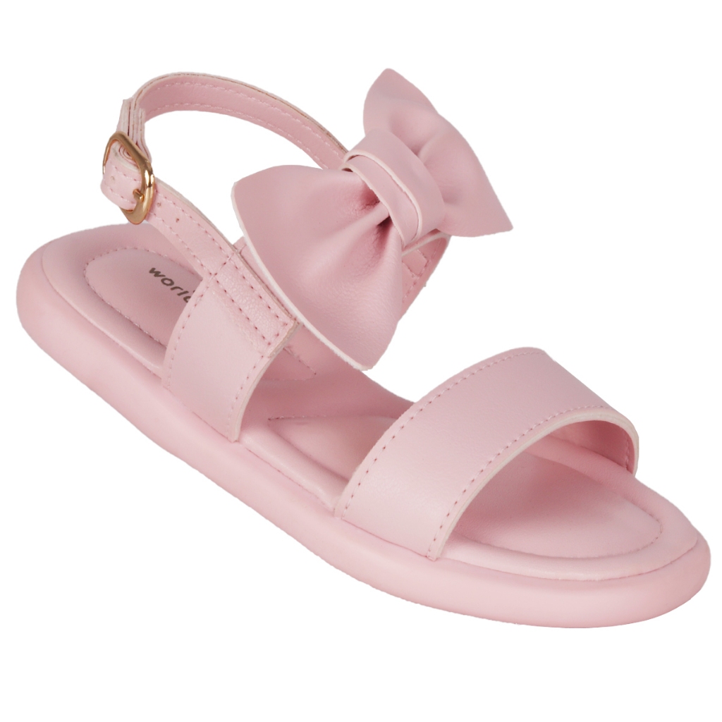 Sandália Infantil Feminina WorldColors Fofura - Rosa em Oferta na Shopee