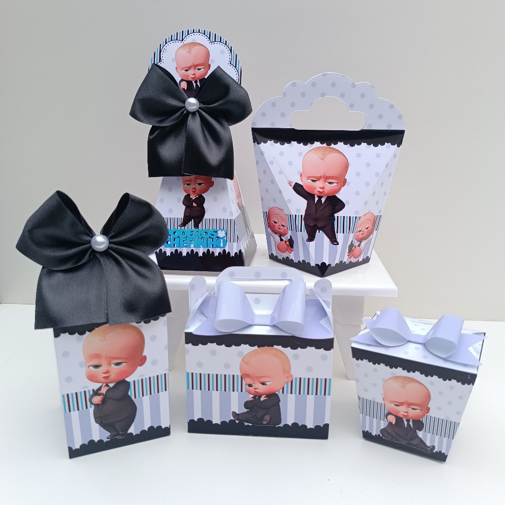 Kit Festa Poderoso Chefinho l Personalizados l Lembrancinha para Festa l kit Caixas