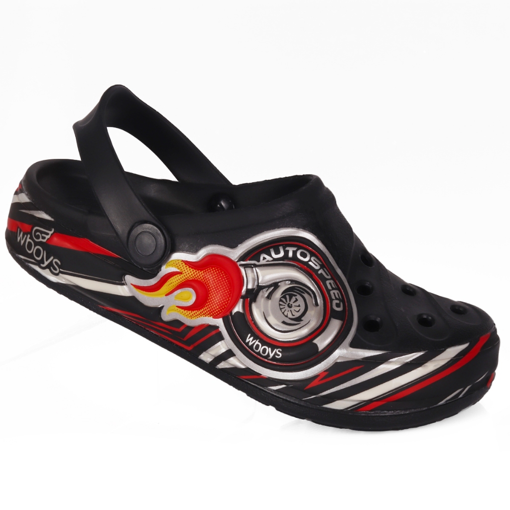 Babuche Infantil Masculino Wboys Soft - Preto