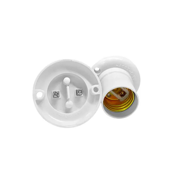 Bocal fixo de teto e-27 Decorlux (Preto ou branco)