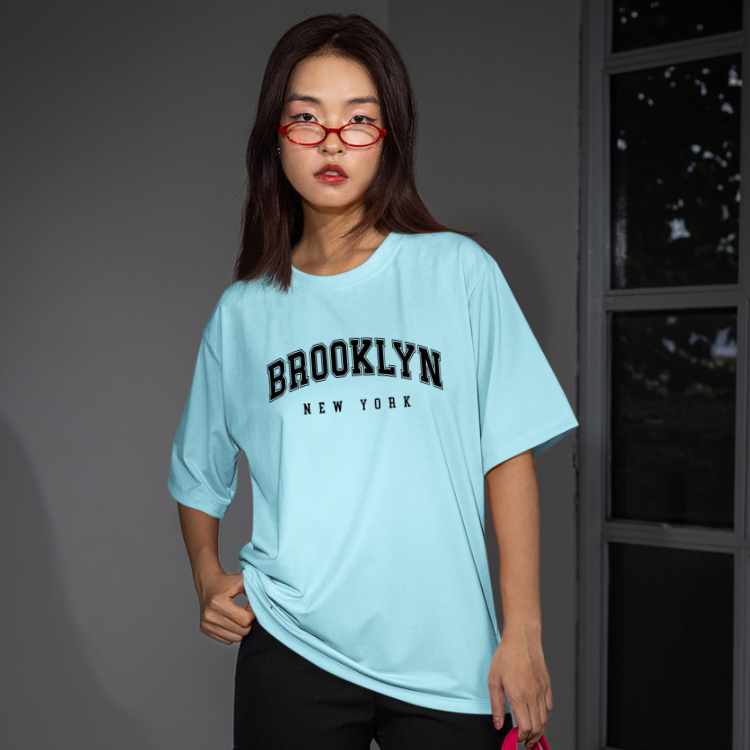 Camiseta Oversized Camiseta Feminina Blusa OVersized Blusa Feminina Blusa Brooklyn Camiseta Brooklyn