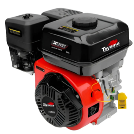 Motor a Gasolina 7HP 4 Tempos Partida Manual Toyama TE70X Multiuso Com Sensor de Óleo