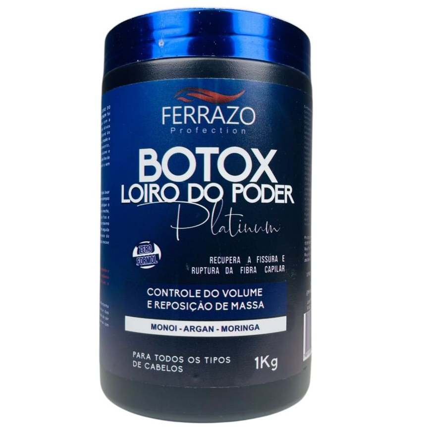 Redutor de Volume Btx Loiro do Poder Zero Formol 1Kg Ferrazo Profection