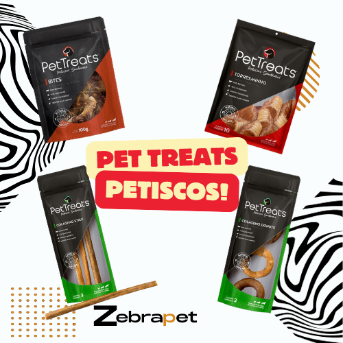 Pet Treats Petiscos Saudáveis p/ Cães - Div. Sabores