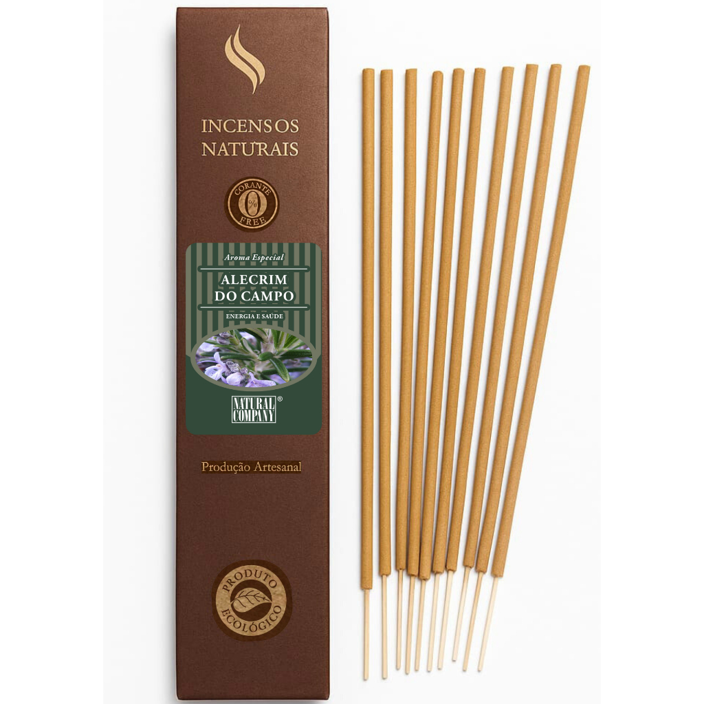 Incenso Natural de Alecrim - Comprar com Melhor Preço em Fragrância da Casa e Aromaterapia