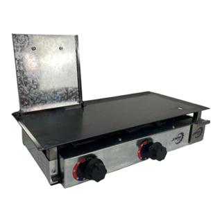 Chapa De Lanche 60x30 Para Lanches Porções Com Prensa À Gás em Oferta na Shopee