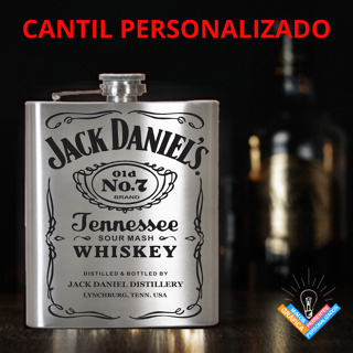 Cantil Whisky de Bolso Personalizado 6OZ em Oferta na Shopee