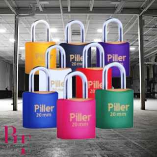 Cadeado 20mm Color Com 2 Chaves Piller em Oferta na Shopee
