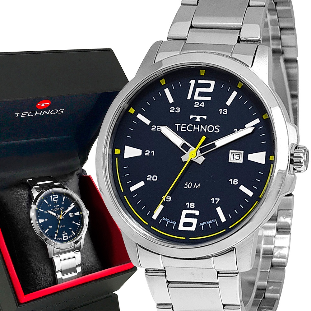 Relógios Technos Prata: Onde Comprar | BuscaProdutos