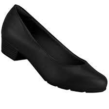 SAPATO MODARE ULTRACONFORTO SALTO ROBUSTO BAIXO NAPA PELICA PRETA TOTAL CONFORTO