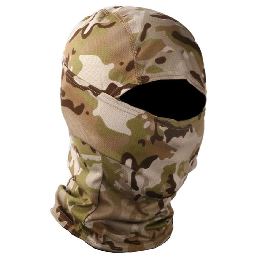 Máscara Touca Ninja Balaclava Bandana Paintball Swat proteção uv moto