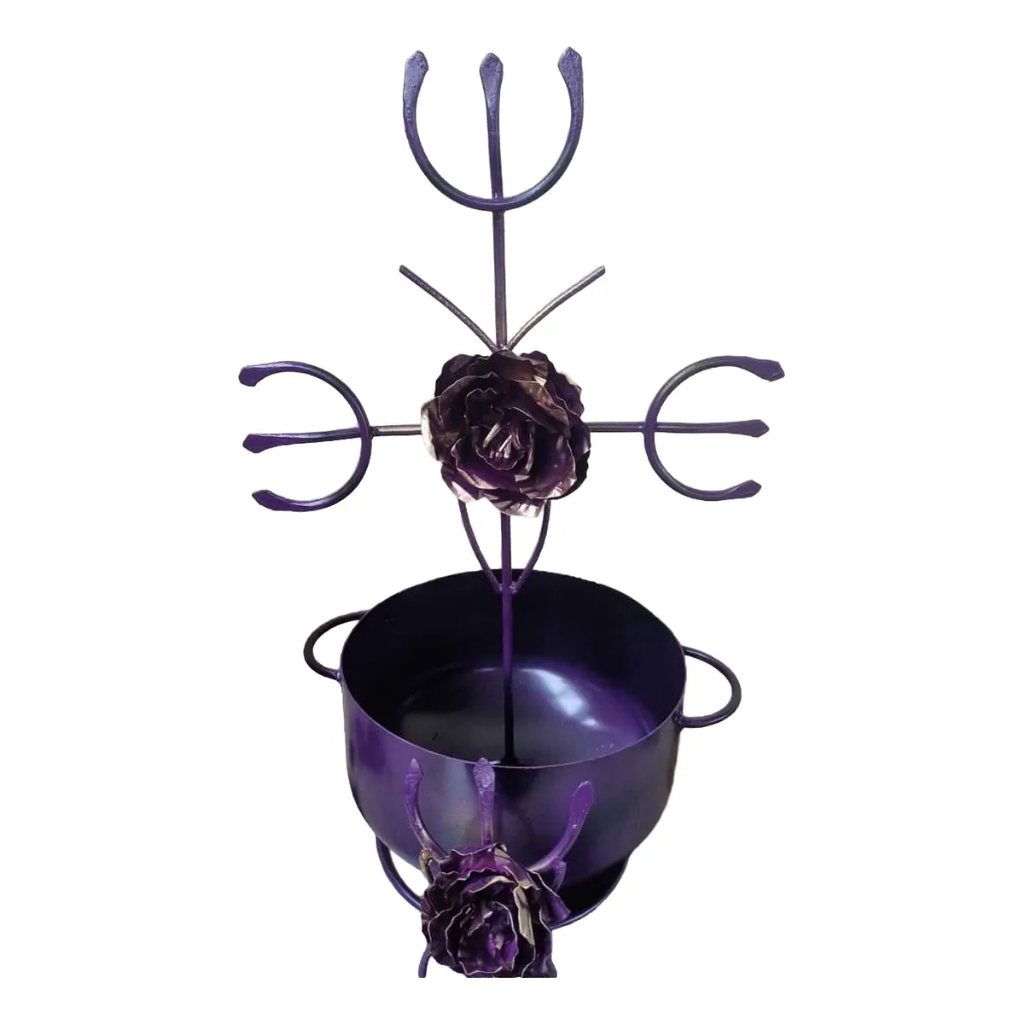 Ferramenta com panela pomba gira farrapo 35cm