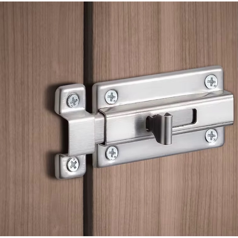 🔒 Trinco Ferrolho Chato em Aço Inoxidável – Resistente e Fácil de Instalar