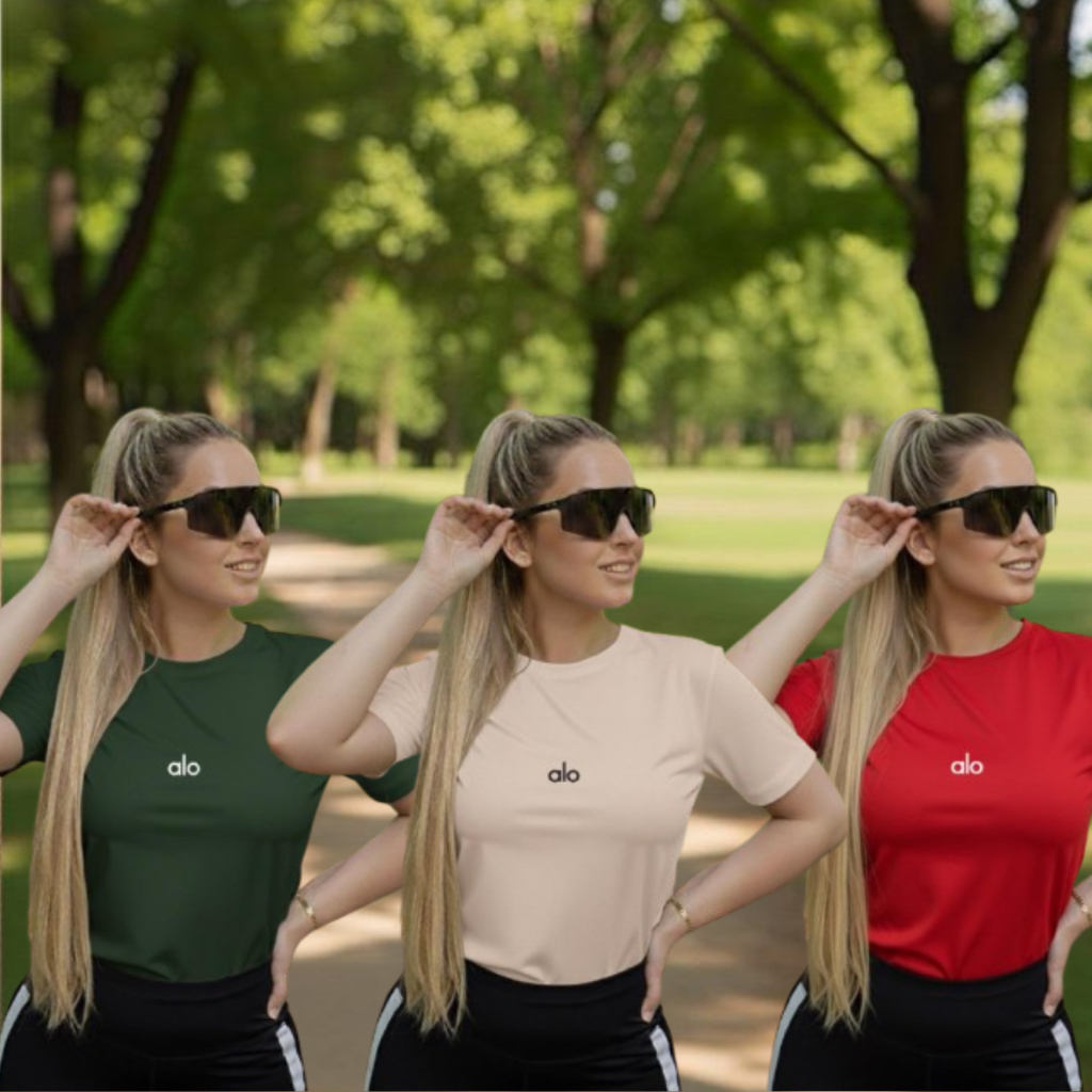 Kit 3 Camiseta Para Academia Feminina Camisa 100% Algodão Yoga Envio Imediato