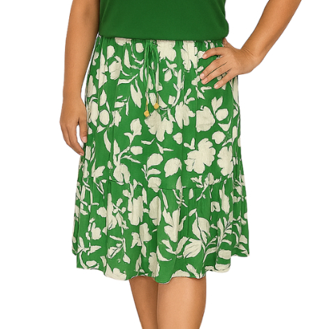 Saia Malha Fria Liganete  Estampadas Confortavéis excelente para seu a dia . em Oferta na Shopee