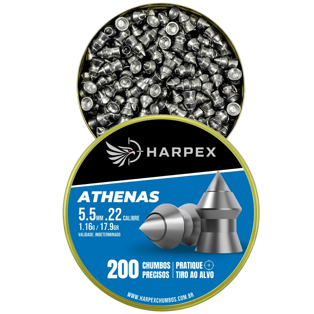 Kit Chumbinhos Athenas 5.5mm Lata 200 un/cd - Harpex · foto 2