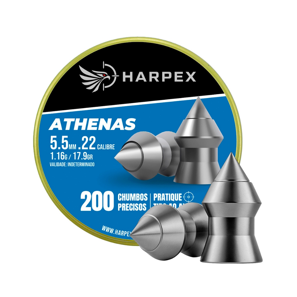 Kit Chumbinhos Athenas 5.5mm Lata 200 un/cd - Harpex